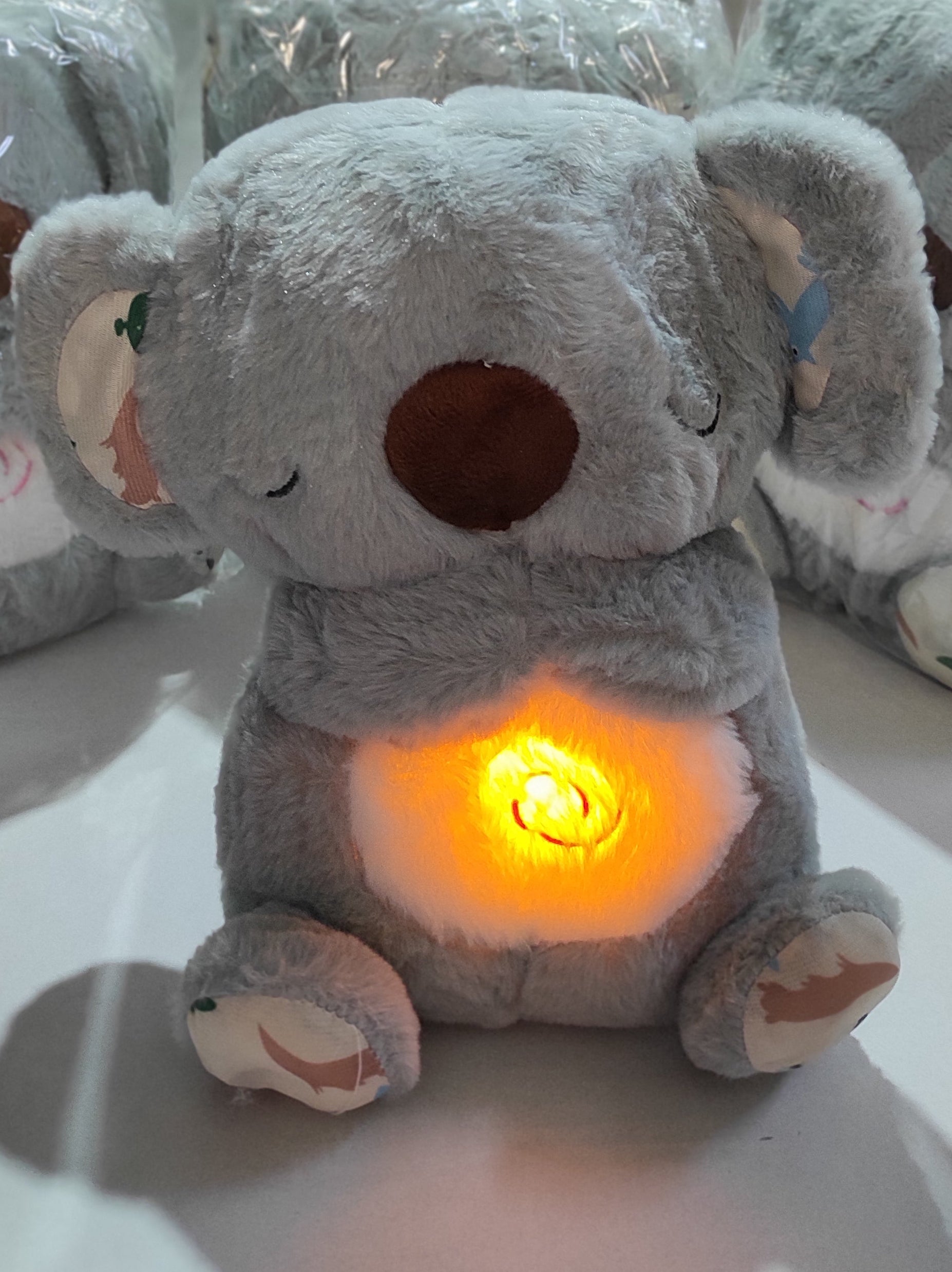Peluche relajante para bebé que simula respiración ( koala gris ) - additional image 3